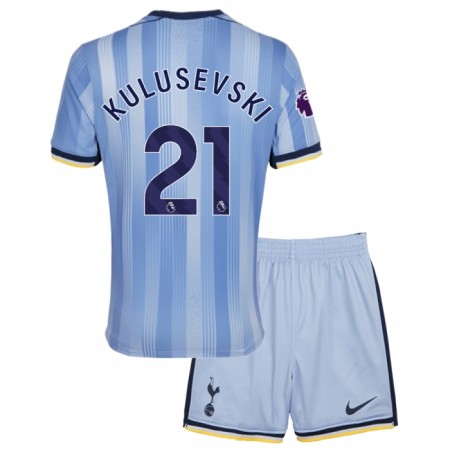 Tottenham Hotspur Kulusevski 21 Barn Bortedrakt 2024-25 Kortermet Tottenham Hotspur Kulusevski 21 Barn Bortedrakt 2024-25 Kortermet